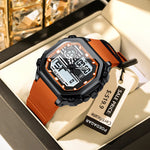 Load image into Gallery viewer, OneCloth 993 Top Luxury Silicone Strap Quartz Digital Men's Watch.