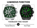 Load image into Gallery viewer, OneCloth 2305 Premium Men’s Luxury Watch – Stainless Steel, Date Display, Waterproof Quartz Movement.