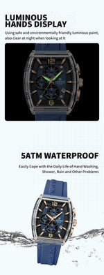 Load image into Gallery viewer, NF2301 Luxury ChronoSport Waterproof Luminous Watch (Limited edition).