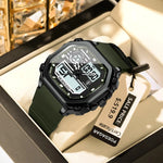 Load image into Gallery viewer, OneCloth 993 Top Luxury Silicone Strap Quartz Digital Men's Watch