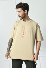 Load image into Gallery viewer, Travis Scott Oversized T-shirt - Beige