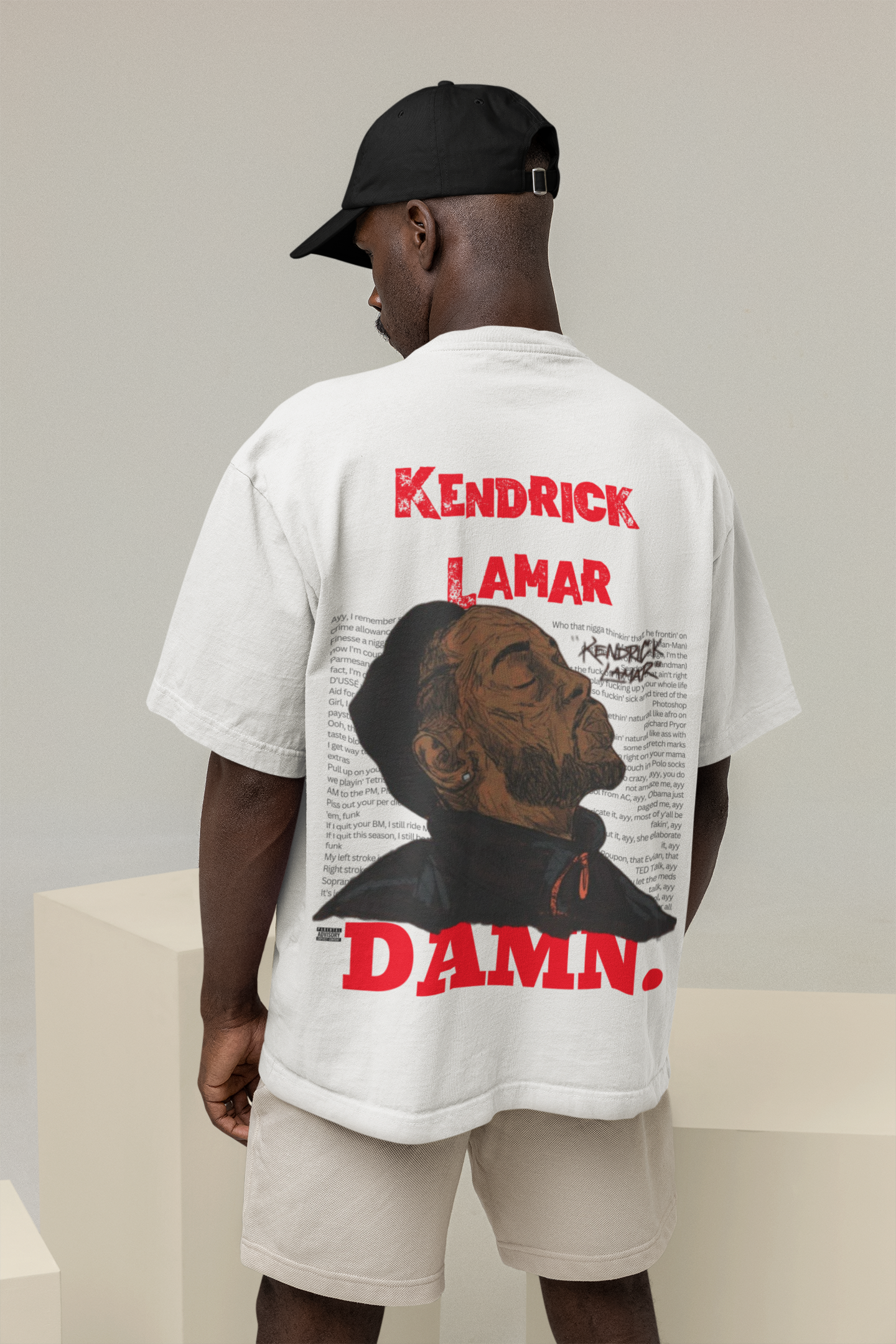 Kendrick lamar t shirt damn cheap