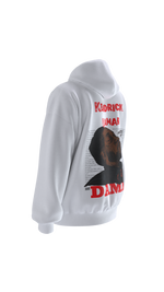 Load image into Gallery viewer, kendrick lamar Damn Oversized Hoodie - White