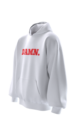 Load image into Gallery viewer, kendrick lamar Damn Oversized Hoodie - White