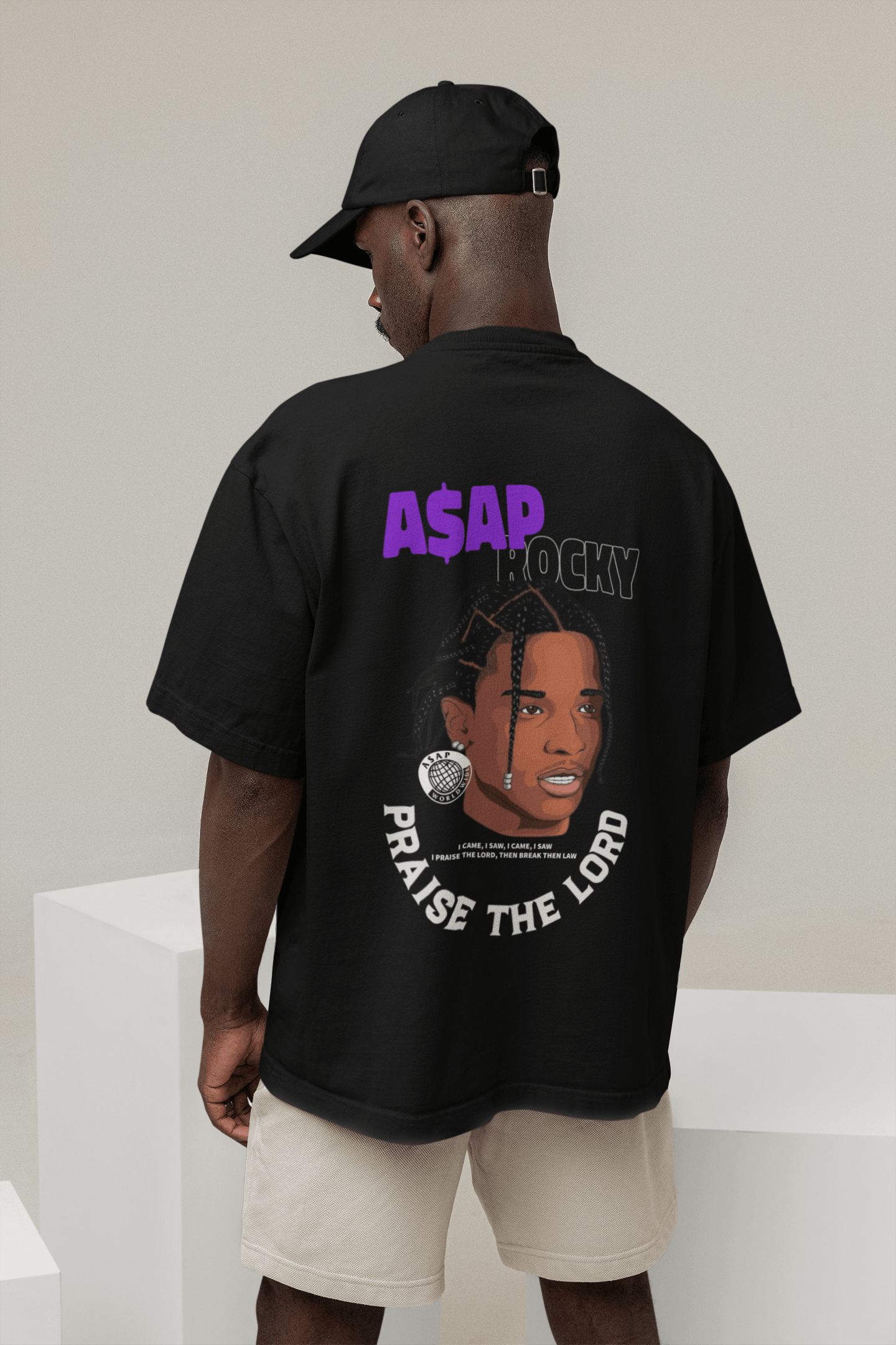 Asap rocky online t shirt
