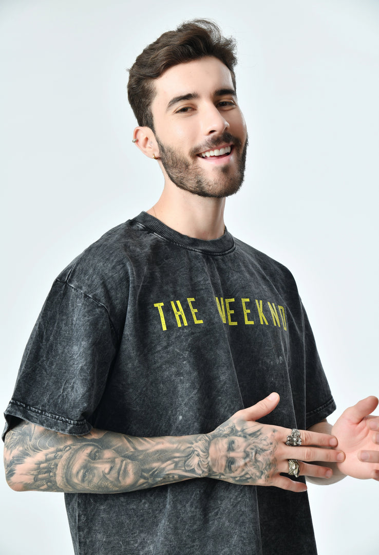 THE WEEKDN - OVERSIZED T-SHIRT