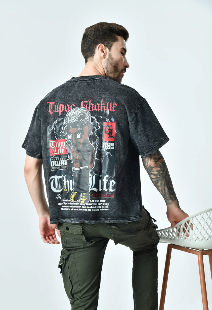 Clearance tupac oversized t shirt Outlet
