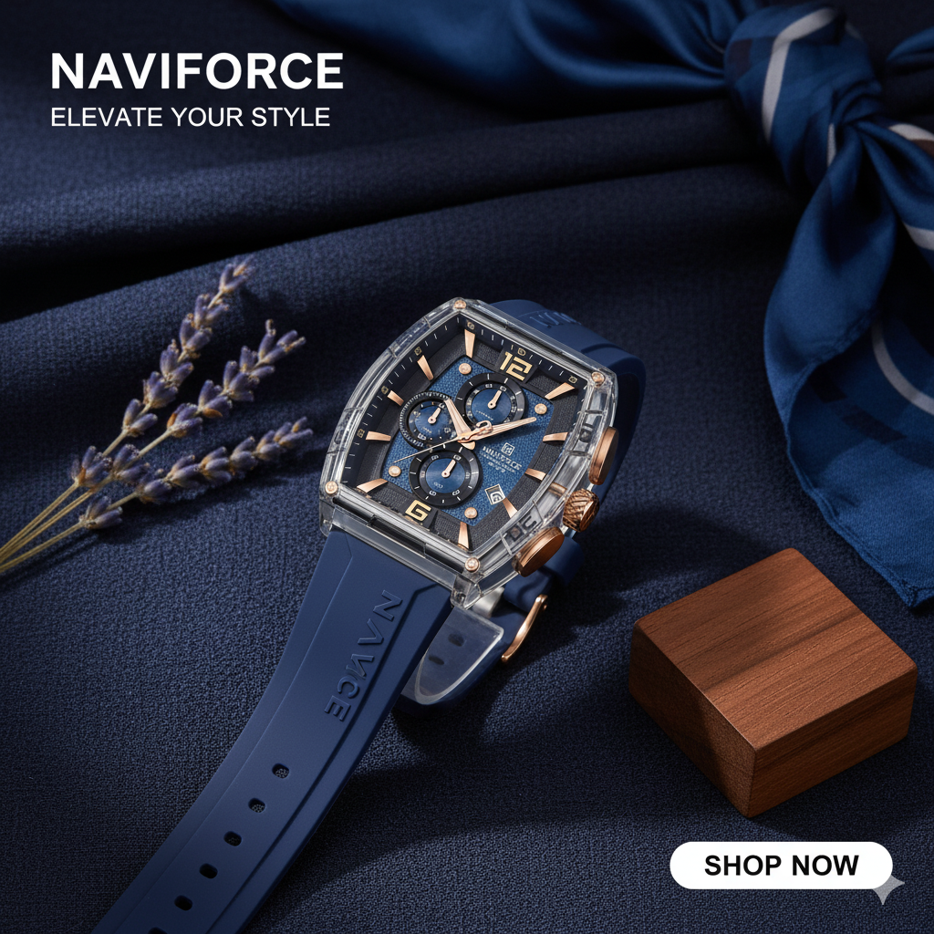 NF2301 Luxury ChronoSport  Waterproof Luminous Watch (Limited edition)