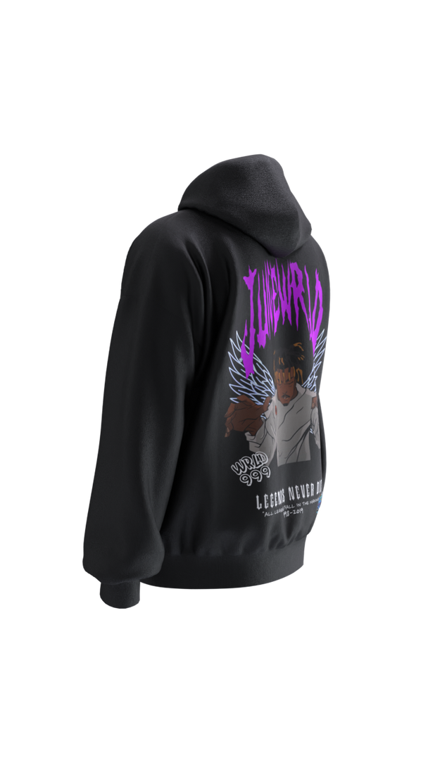 JuiceWrld Oversized Hoodie - Black