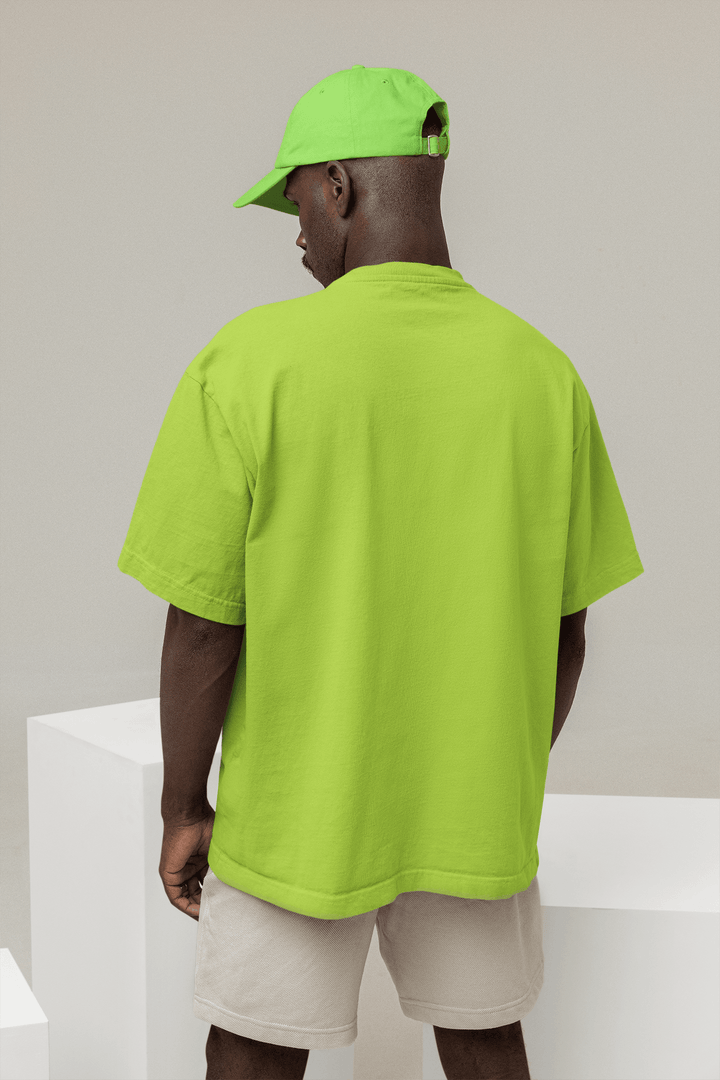 Basic Oversized T-shirt - Light Green - OneCloth