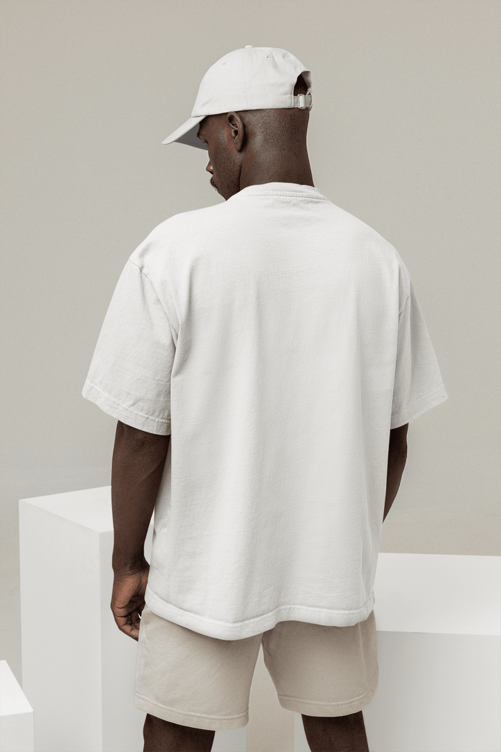 Basic Oversized T-shirt - White - OneCloth