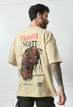 Load image into Gallery viewer, Travis Scott Oversized T-shirt - Beige
