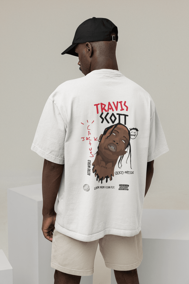 Travis Scott Oversized T-shirt - 2 - OneCloth