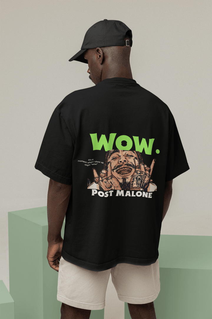 WOW Post Malone Oversized T-shirt - OneCloth