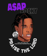 Load image into Gallery viewer, ASAP Rocky Oversized T-shirt - Black - OneCloth
