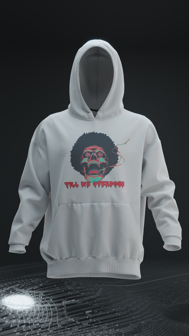 The Weeknd Oversized Hoodie - White