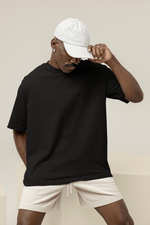 Load image into Gallery viewer, Basic Oversized T-shirt - Black - OneCloth
