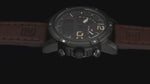 Load and play video in Gallery viewer, 9095 Men&#39;s Fashion Quartz Analog Sport Watches Leather Luxury Waterproof Digital Display Date Watch for Men
